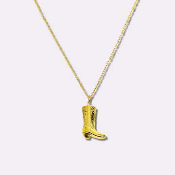 Cowboy Boot Necklace - Ornaments Co - 